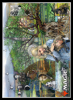 プレイヤーズカードスリーブ《苦花》MTGS-048 || Magic: The Gathering