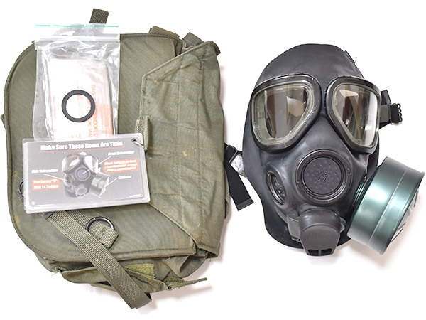 米軍実物M40 GAS MASK ガスマスクケース付き送料無料