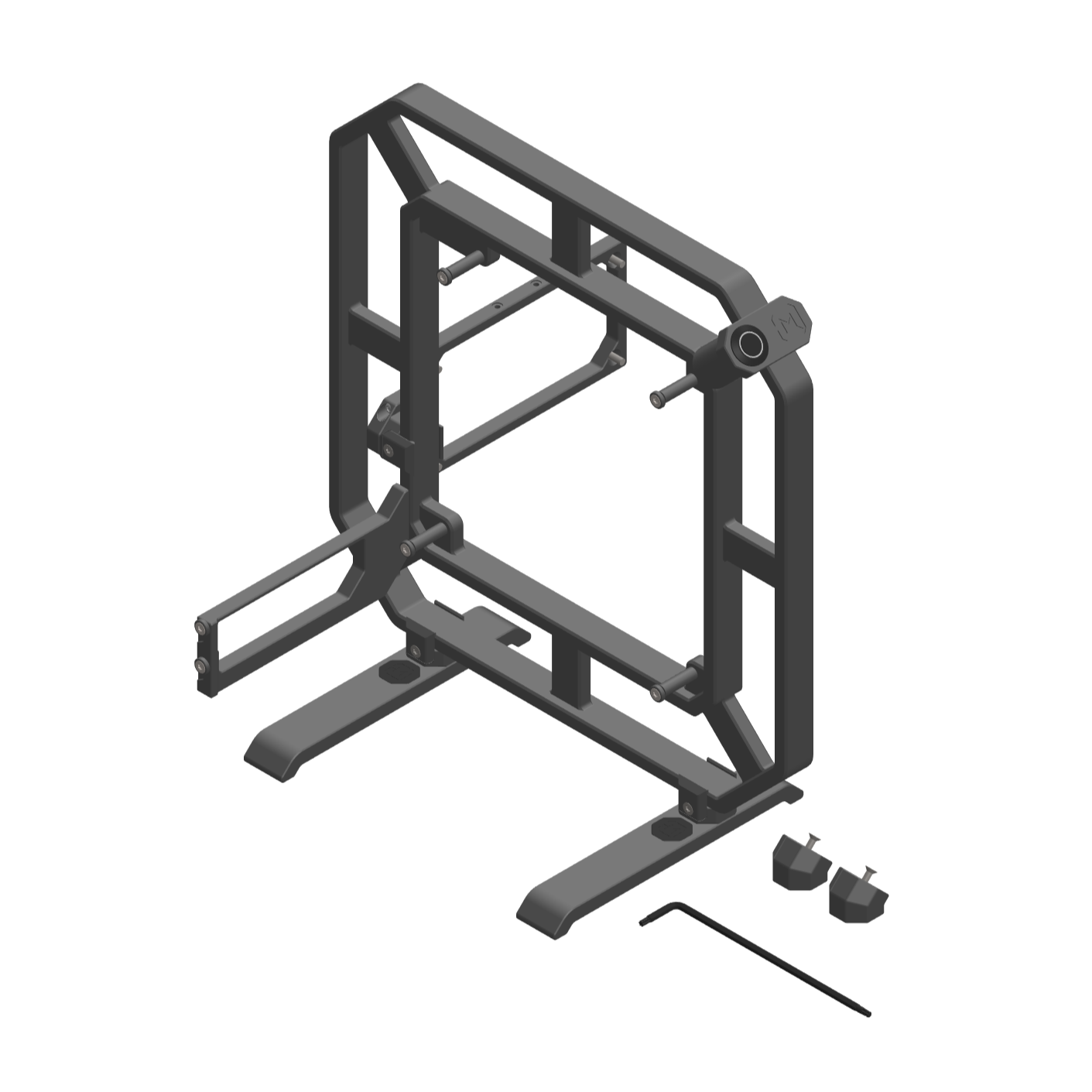 SYS8 BASIC KIT – Modular Aluminum PC Frame | MODABLE