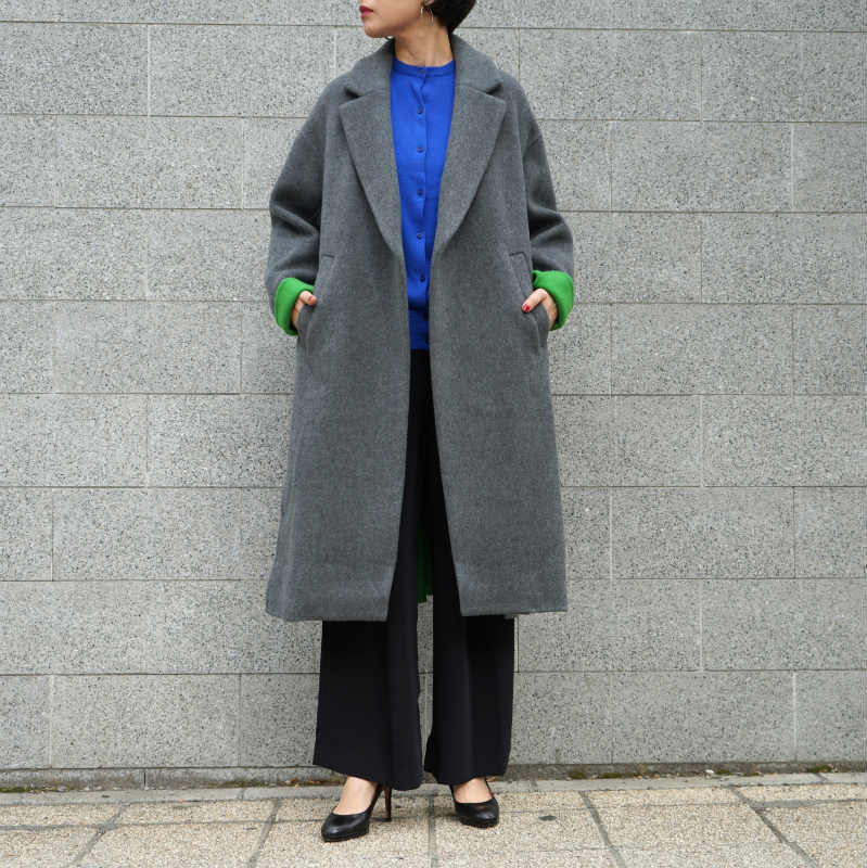 ENFOLD］Double Beaver Slit Overall Coat – MaW SAPPORO