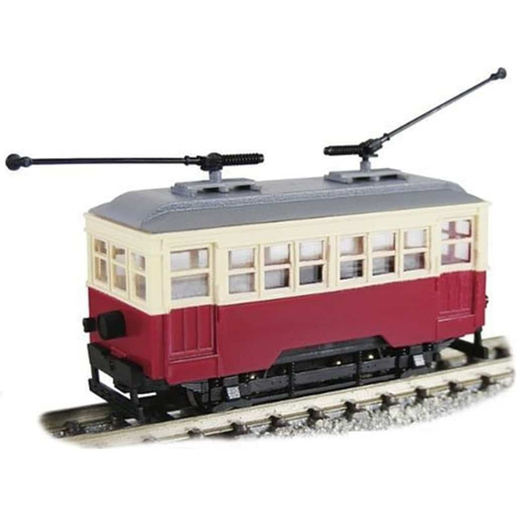 Nゲージ 津川洋行 排雪モーターカーTMC100BS 3窓 ラッセルヘッド付き