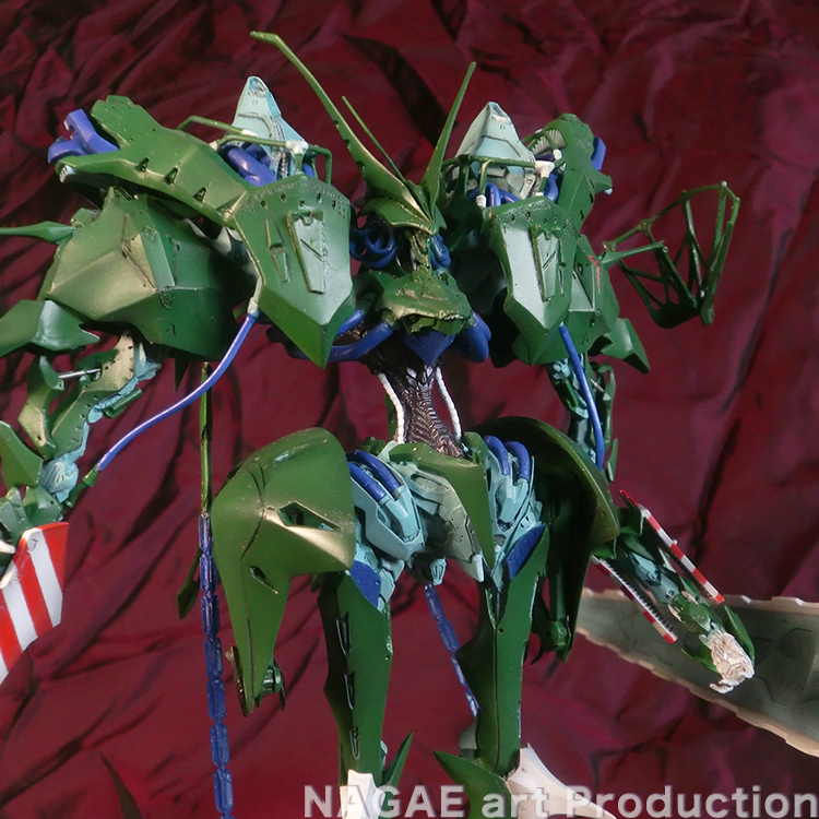 ヤクトミラージュ グリーンレフト 1/220 海洋堂 未組み立てガレージ