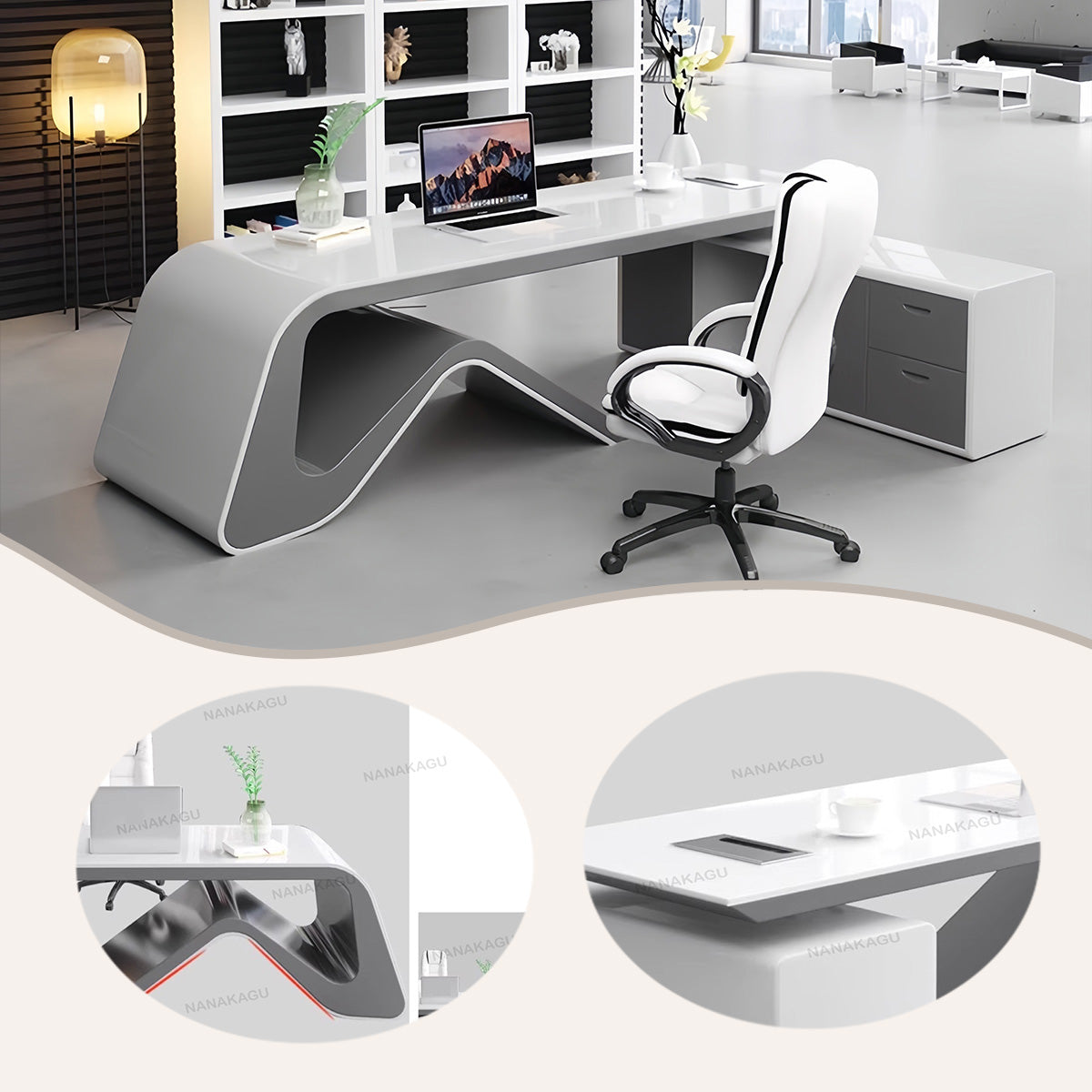 エグゼクティブデスク,ワークデスク,オフィスデスク,社長室,焼付塗装