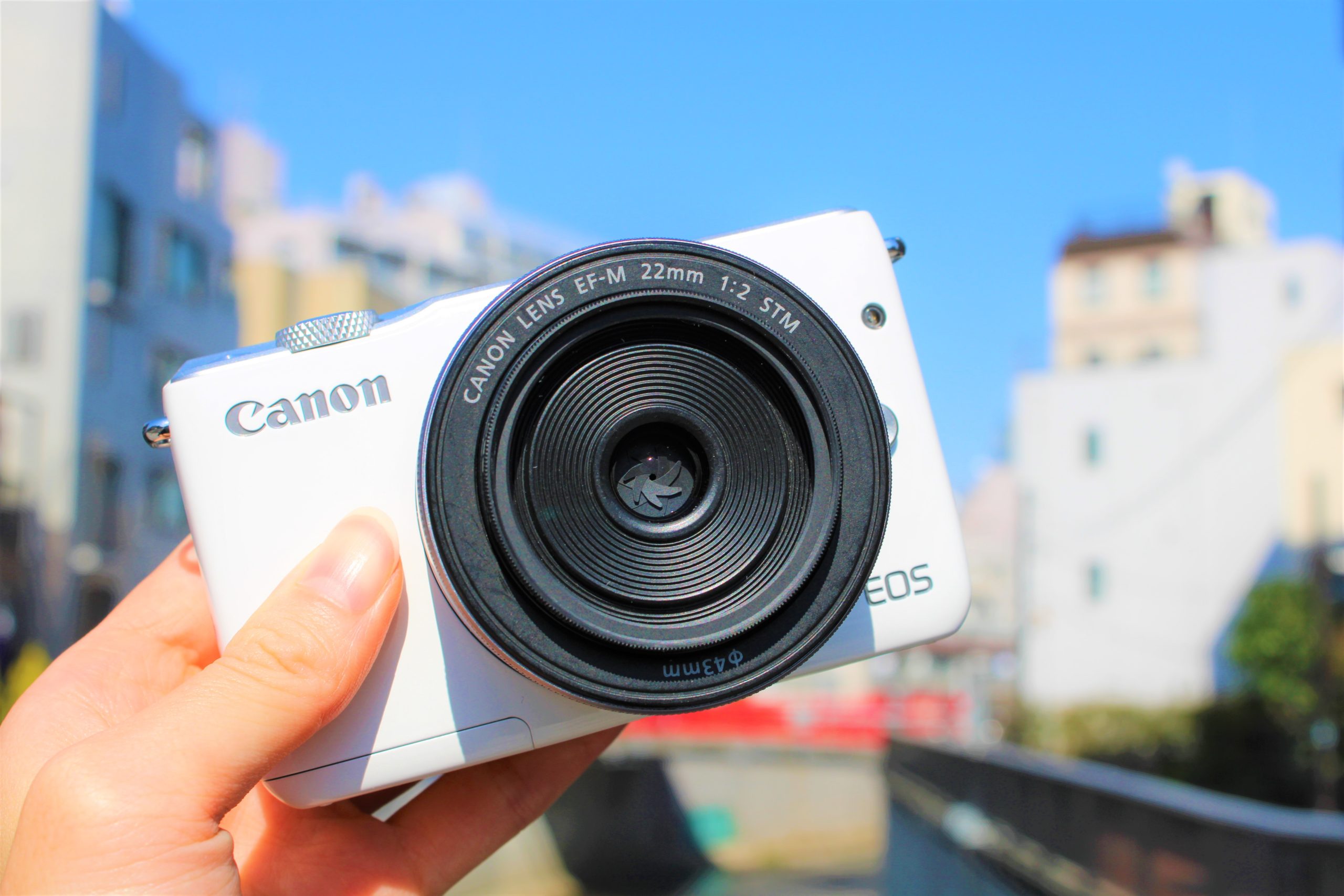 レンタル] CANON（キヤノン） EF-M 22mm F2 STM 単焦点レンズ 2泊3日～