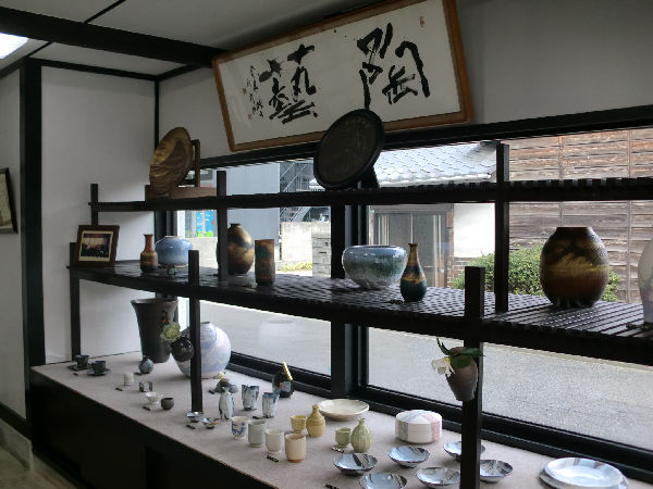 ♢抹茶碗 芸州焼 元日展理事 西本瑛泉作 共箱 茶道具 アンティーク
