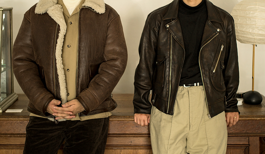 LEATHER & MOUTON” | OLD JOE BRAND