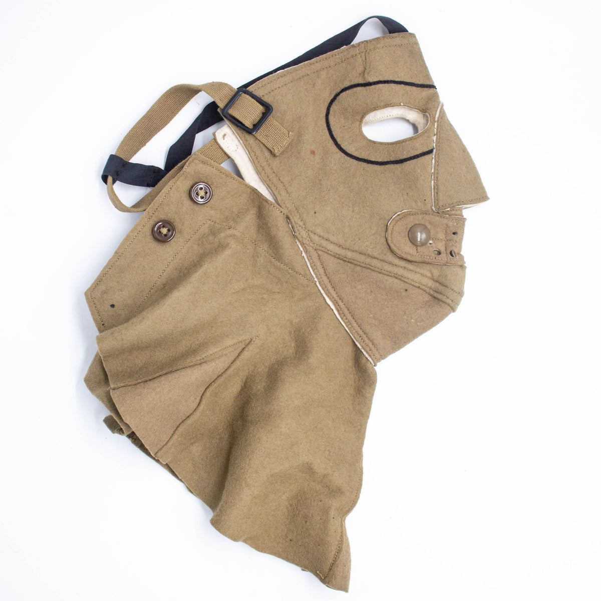 Rare 40s WW2 USAAF High Altitude/Cold Weather Face Mask – Omega