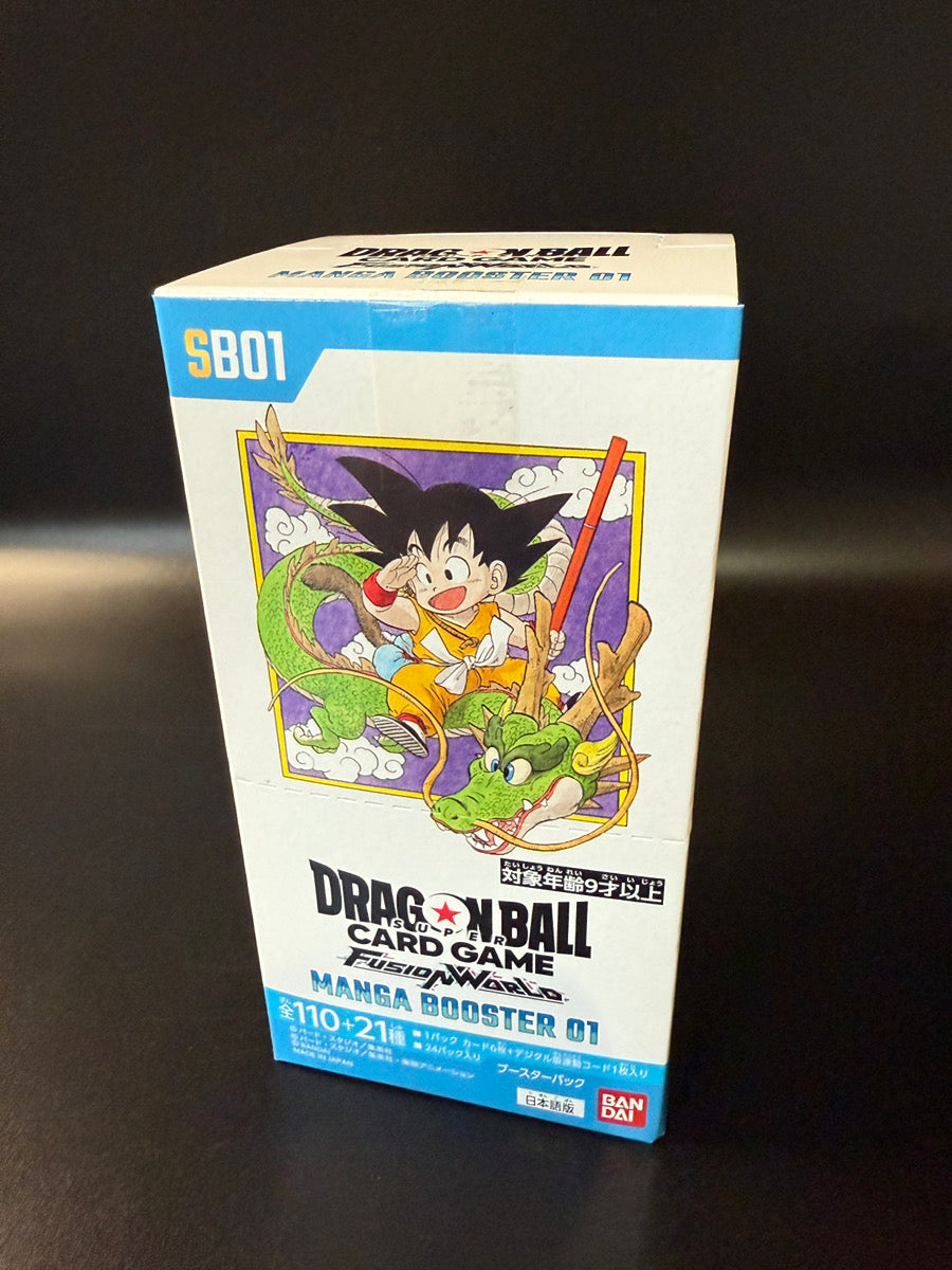 マンガブースター mangabooster01 1BOX テープカット ドラゴンボール