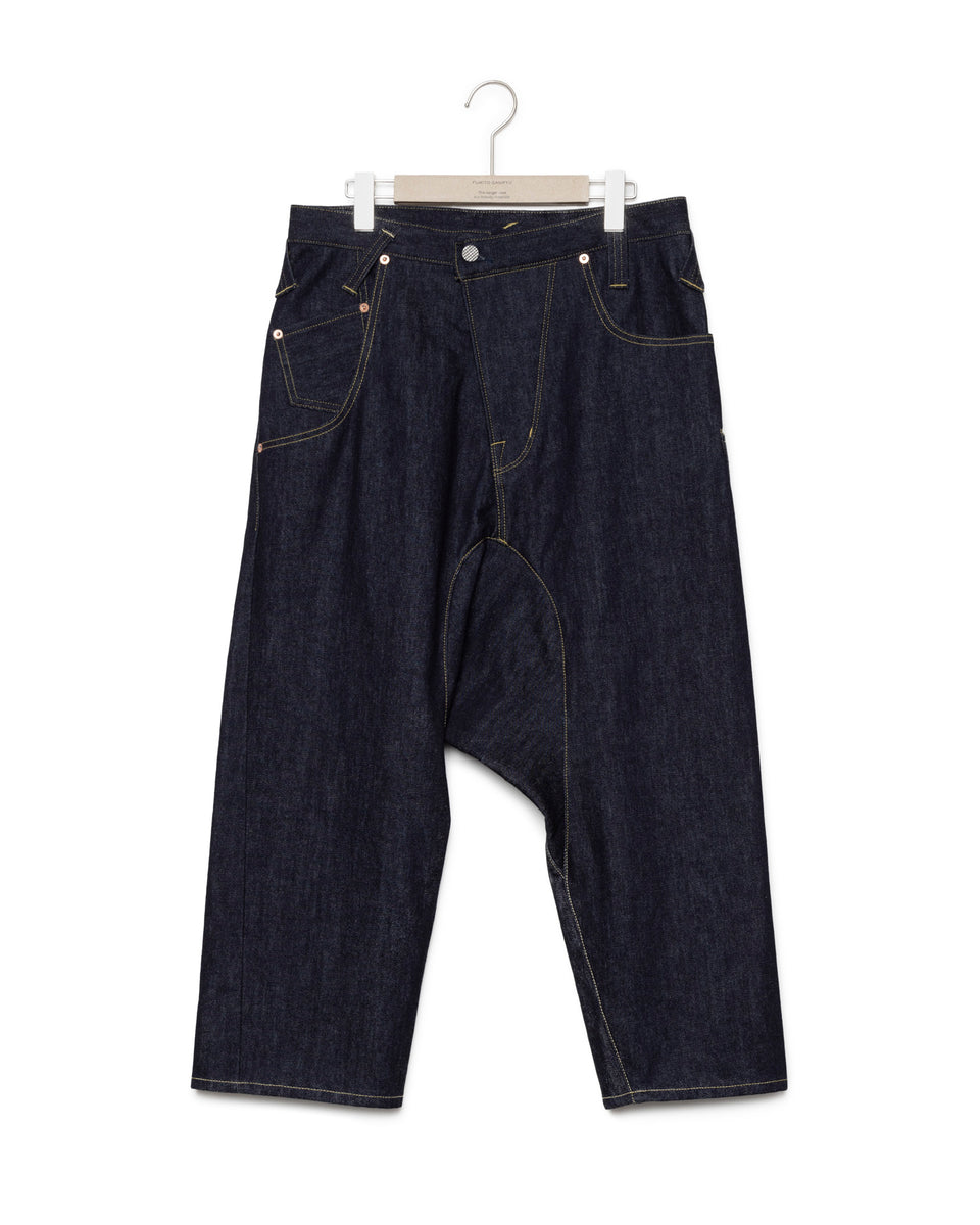 PHENOMENON by FUMITO GANRYU graffiti 5 pockets sarrouel pants