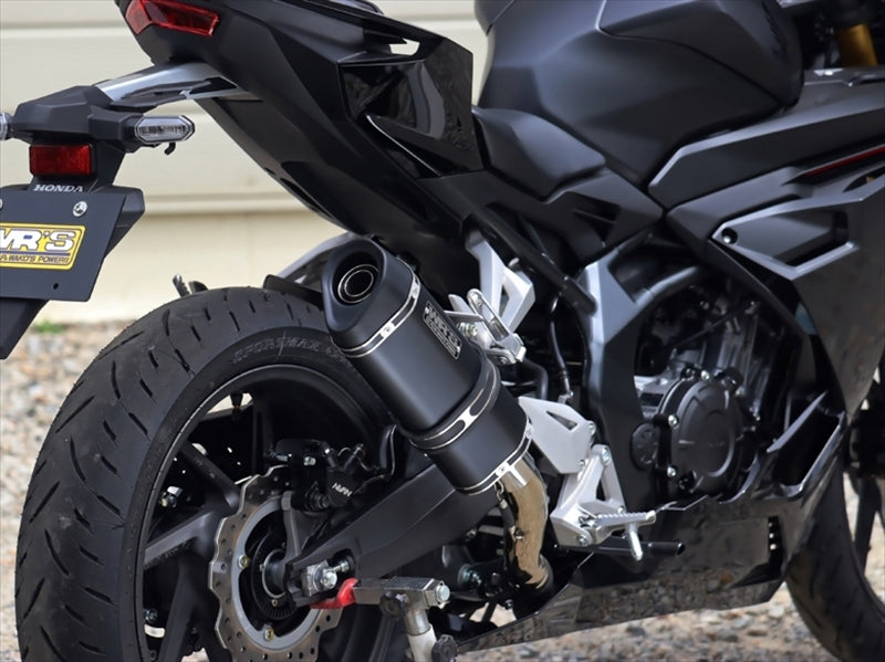 ダブルアールズ S/O SS-OVAL F-BLACKチタンサイレンサー CBR250RR(8BK