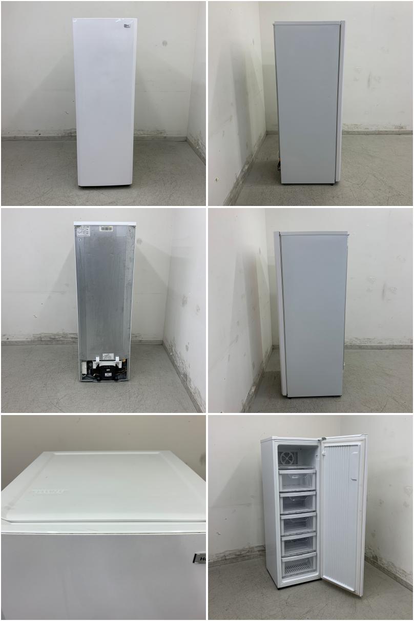 中古】 A07616 家庭用 冷凍庫 161L ハイアール JF-NUF161G 100V 1ドア