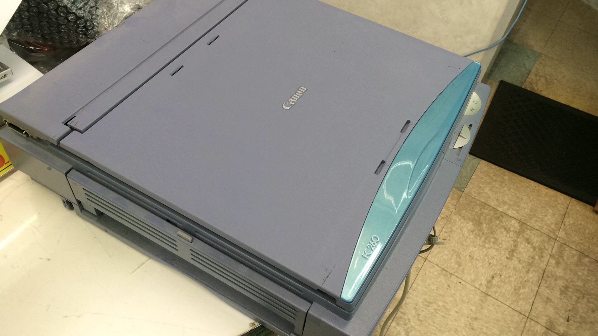 銘機・廃盤品】Canon キャノン FC260 ファミリーコピア 卓上コピー機