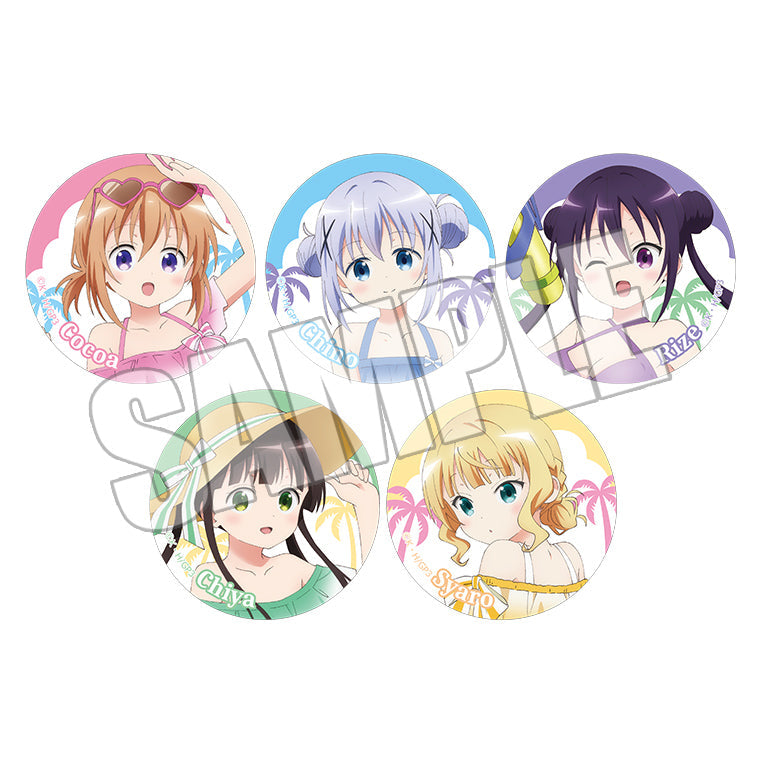 ごちうさ シャロ 缶バッジ ラバスト グッズセット ☾ 纏め ご注文は