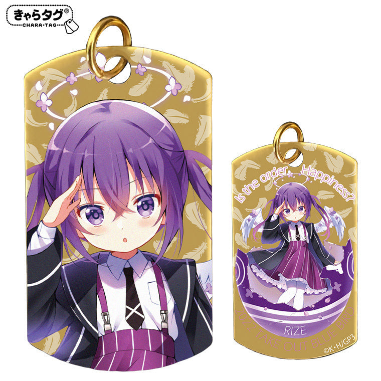 ごちうさ 千夜 缶バッジ 24個 TAKE OUT BLUE BIRD ごちうさ リゼ 缶