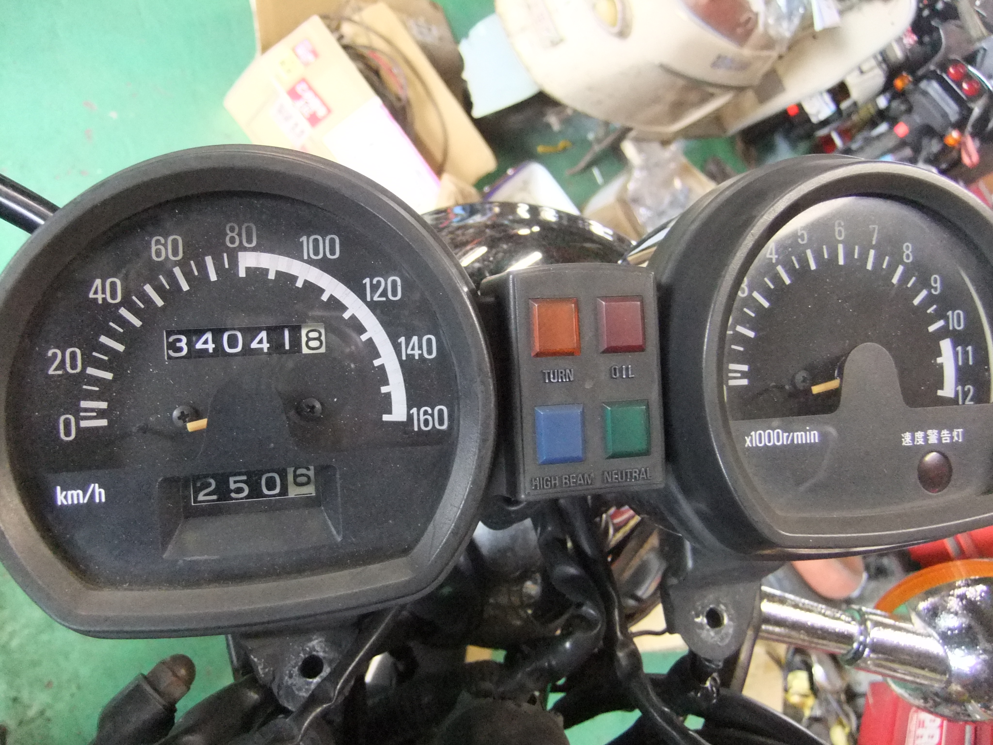XS250SP 4A8 1981年 メーター ヤマハ XS250SP 4A8 1981年 メーター