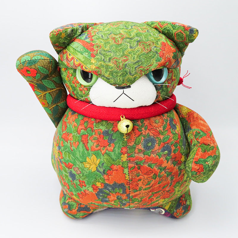 萩工房 小山内氏のわるねこ 招き猫 萩工房 わるねこ 招き猫 右手上げ