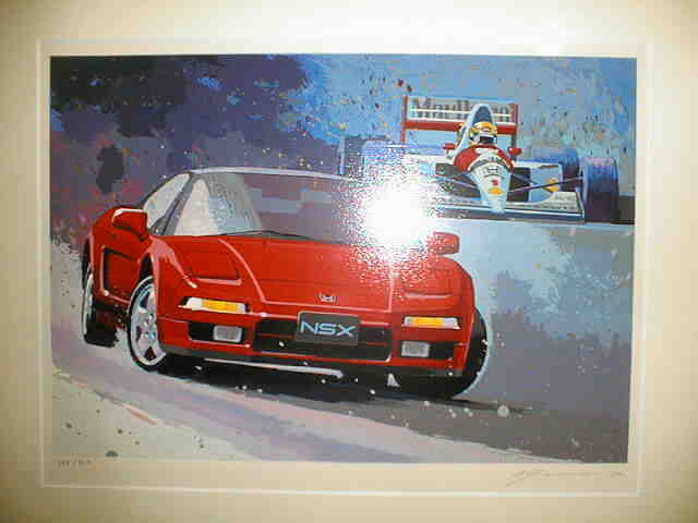 希少品】NSX 小沼隆一郎『パリ・ヴィクトワール広場にてⅠ』74/275