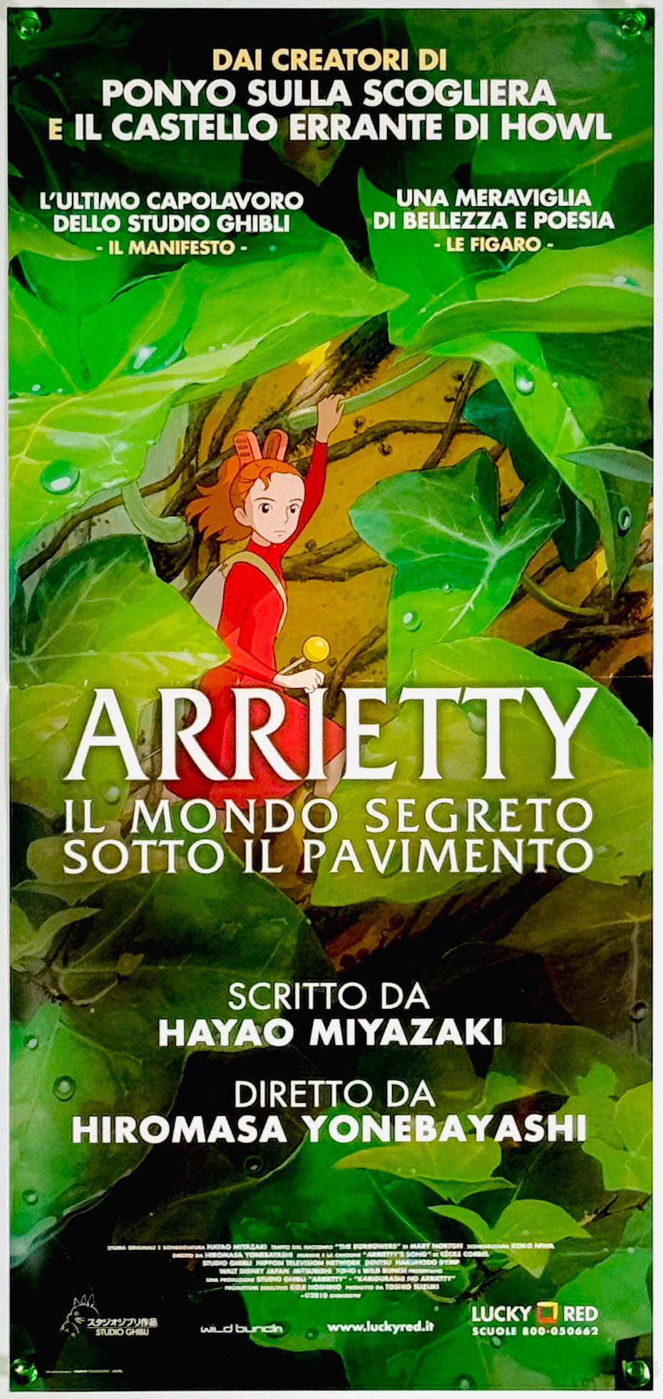 借りぐらしのアリエッティ』 国内アニメ イタリア - 海外版映画