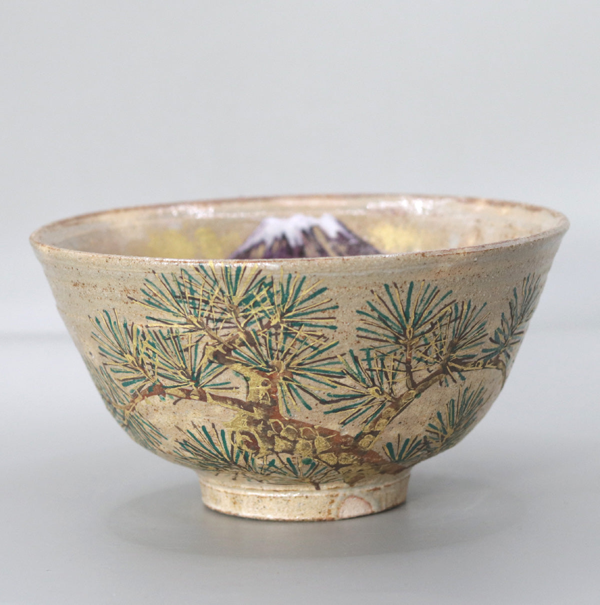 富士に松茶碗 尾西楽斎 – 高級陶器の専門店【甘木道】