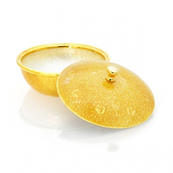 ボンボニエール・古鏡文 金「安藤七宝店オンラインショップ」