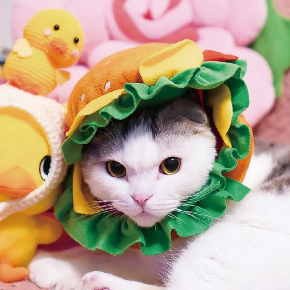 平成レトロ にゃんにゃんにゃんこ にゃんこバーガー マスコット 9点