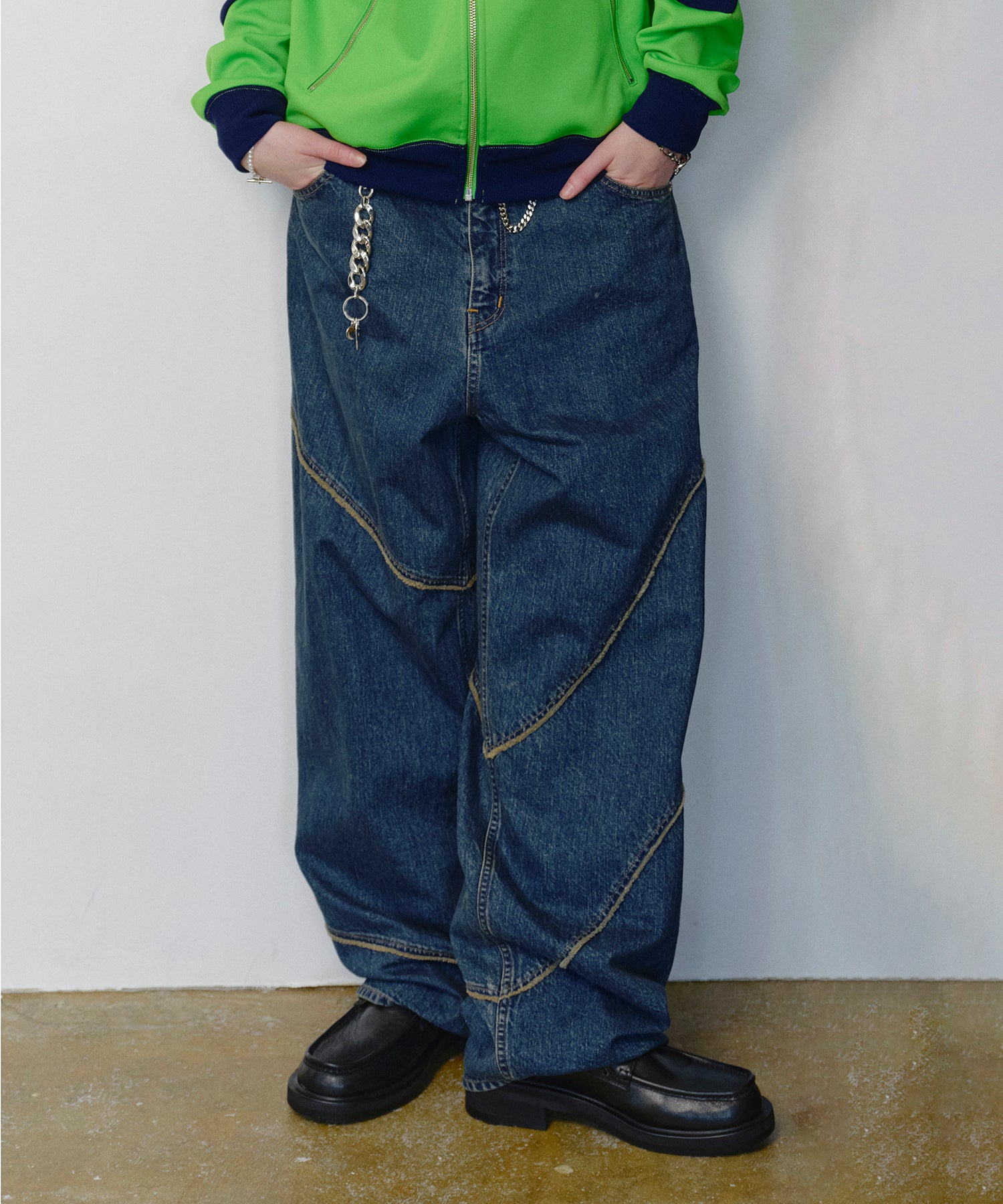 DISTORTED DENIM PANTS – ANLIO（アンリオ）