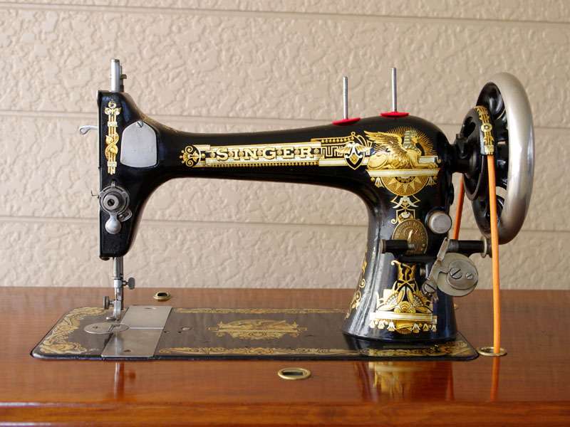 SINGER 27K シンガー製足踏みミシン足踏みミシン・手回しミシンの