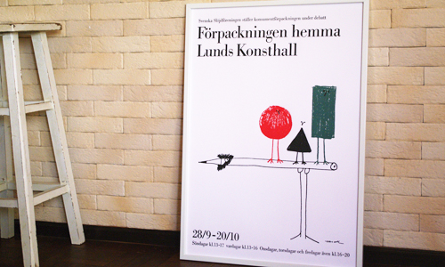 Olle Eksell B2アートポスター [パッケージ展]