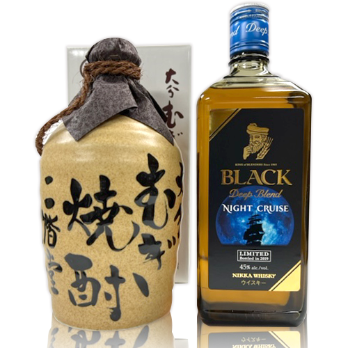 ブラックニッカ ディープブレンド ナイトクルーズ+焼酎セット – 新井勘