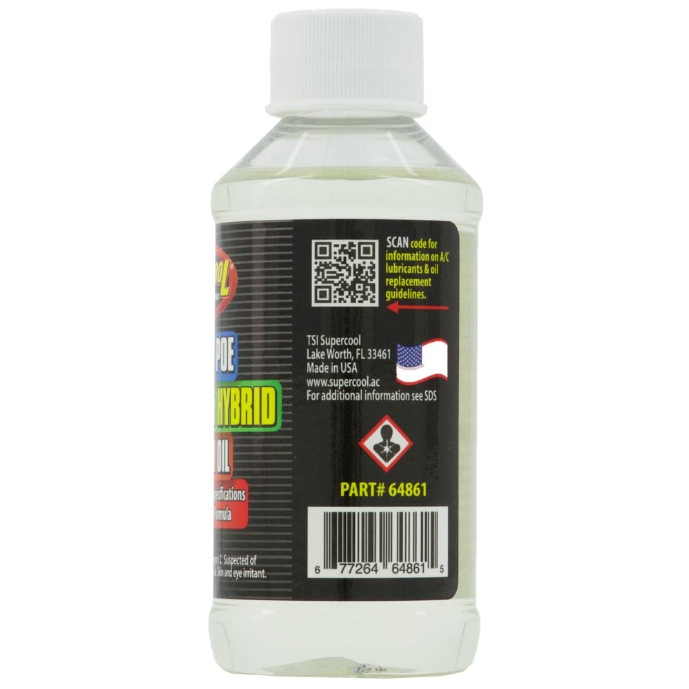 64861 HFO-1234yf Hybrid & Electric POE Oil 4 oz. (118 ml)(minimum