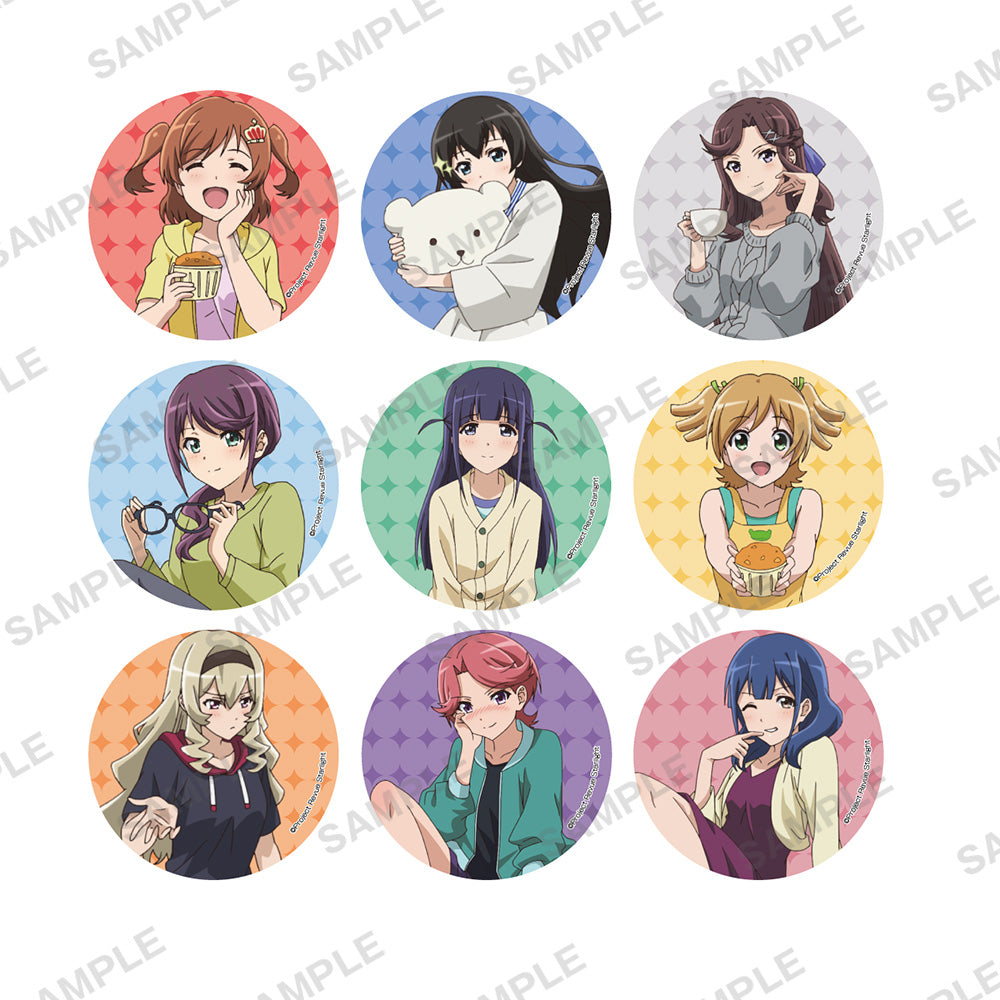 少女☆歌劇レヴュースタァライト-パチンコ＆パチスロ- 缶バッジA【BOX