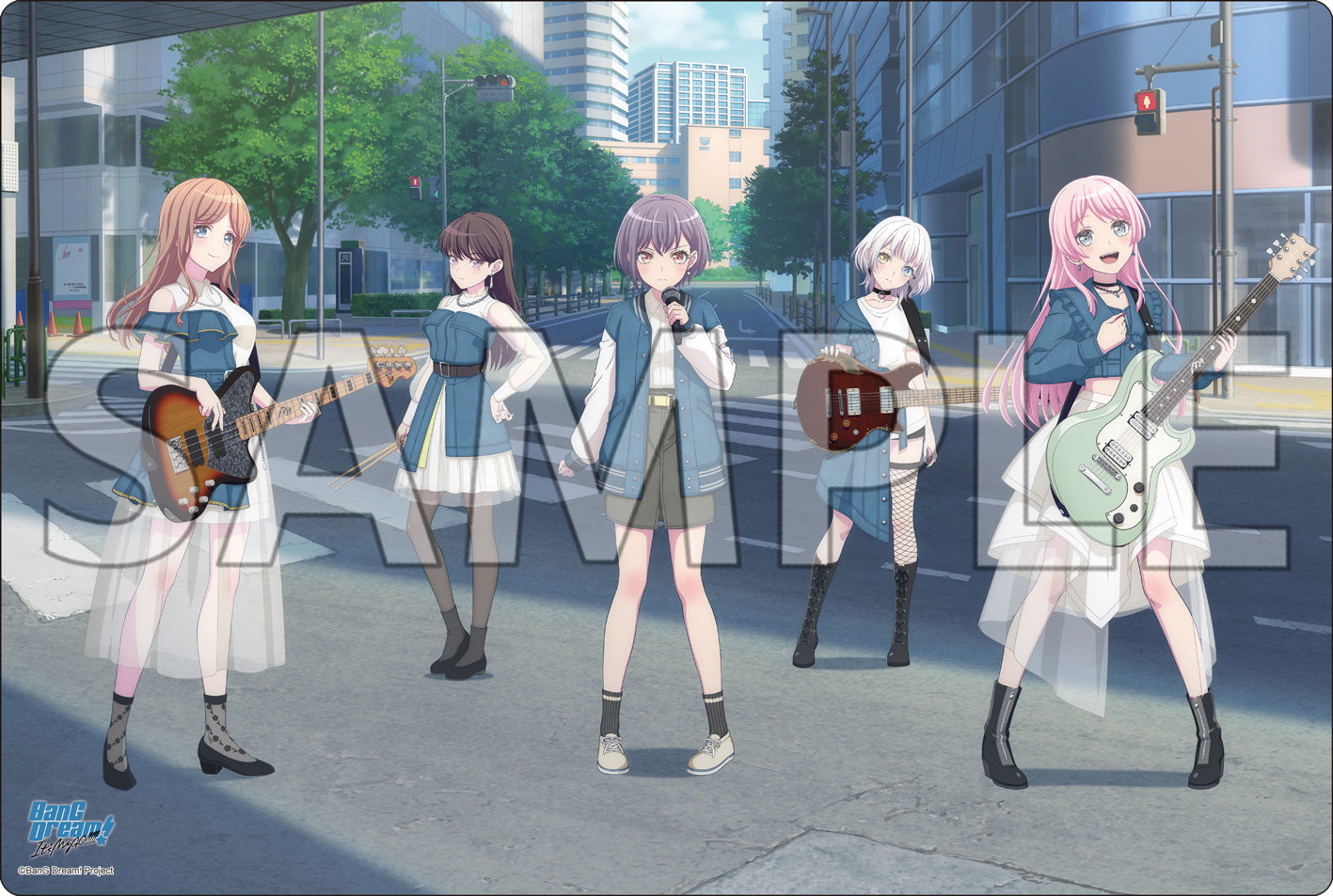 未開封品】千早愛音MyGO!!!!! プレイマット ラバーマット ブシロード