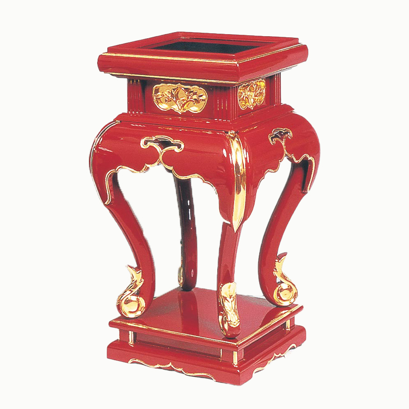 中央香台 : 高さ40cm、天板20cm角 中央香台 : 高さ40cm、天板20cm角