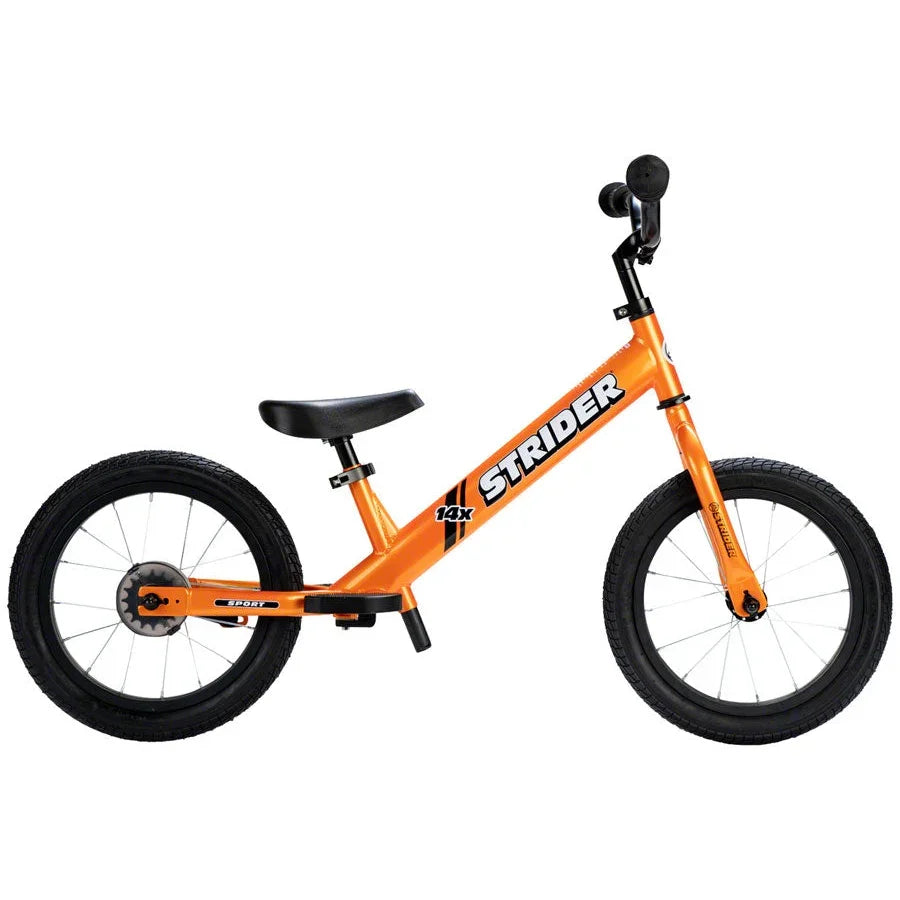 STRIDER 14x オレンジ Strider 14x Sport Kids Balance Bike - Orange