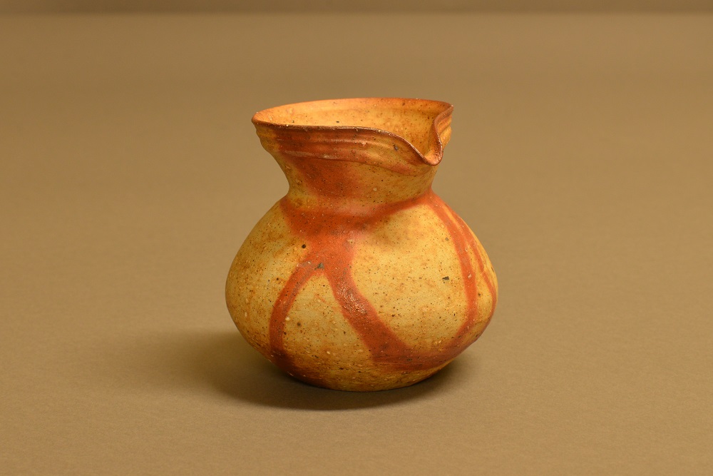 古備前 雀口 掛花入 小徳利 古備前鳶口 古美術 古道具 アンティーク