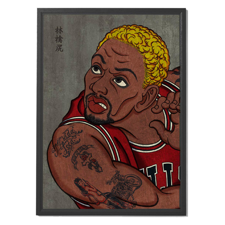 アップルバム Tha D.O.G.G. 浮世絵 A1 Poster ポスター