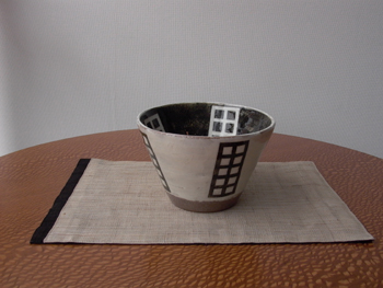 陶芸 幾何学文様角皿 武田武人作品 武田武人さんの作品 その2 | たち