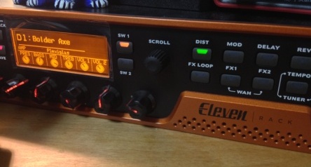 ELEVEN RACK エフェクター/オーディオインターフェイス ELEVEN RACK