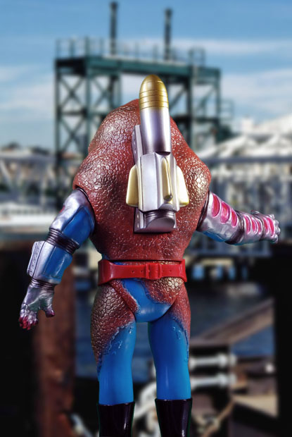 東映レトロソフビコレクション ミサイルヤモリ 2015年初期版 仮面