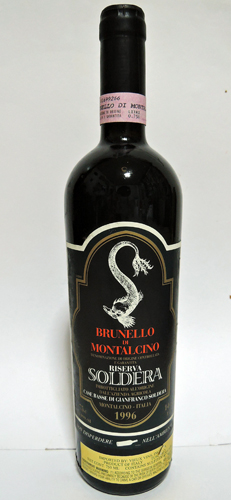 ソルデラも神ではない、ブルネッロ・ディ・モンタルチーノ・リセルヴァ