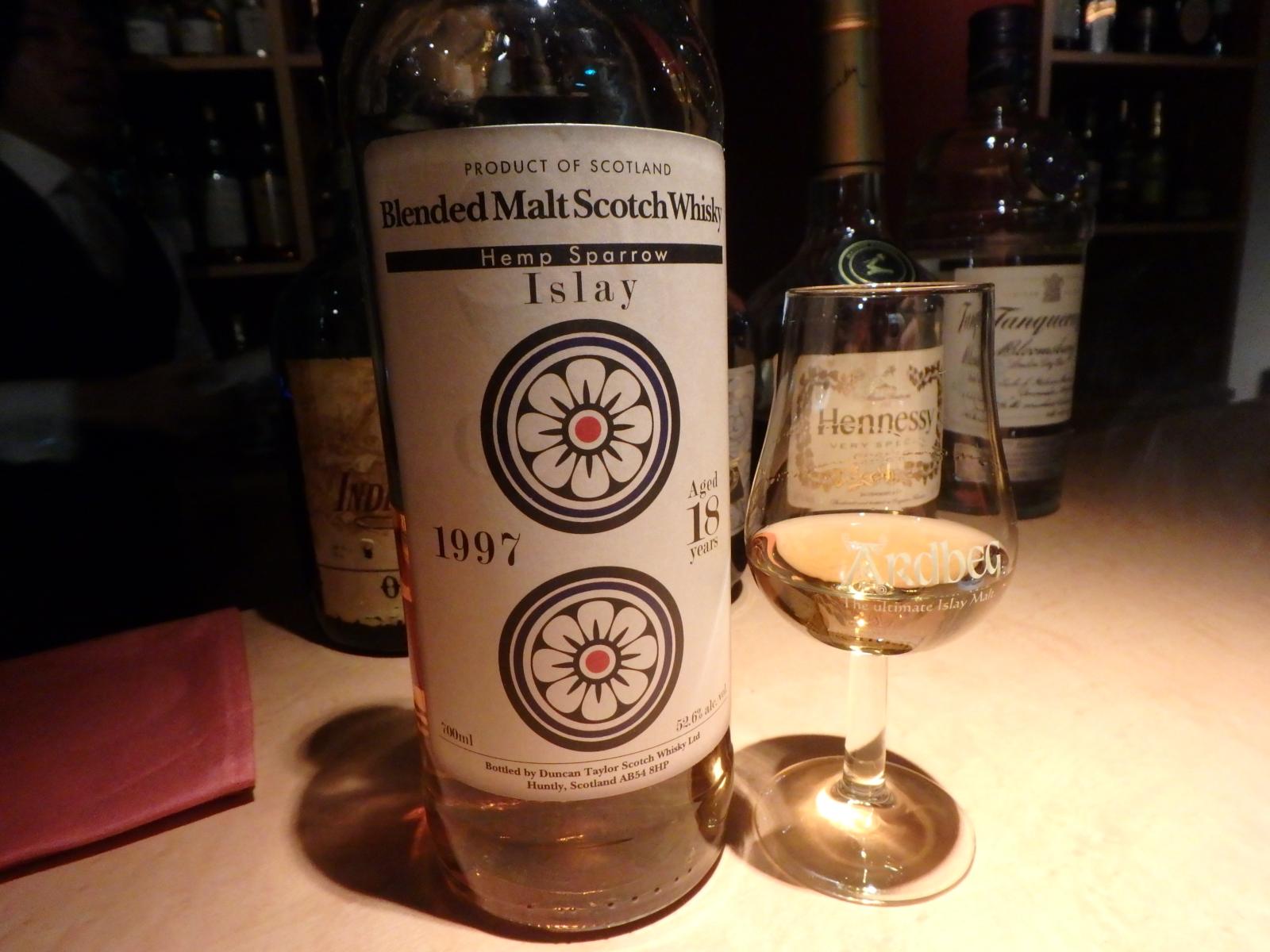 ヘンプスパロー ブレンデッドアイラモルト 1997 18年 【公式通販】