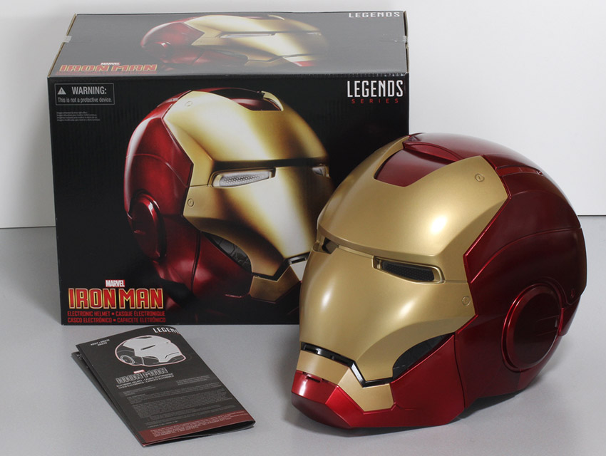 かぶって遊べるハズブロ製ヘルメット | ジョル's Page for IRON MAN