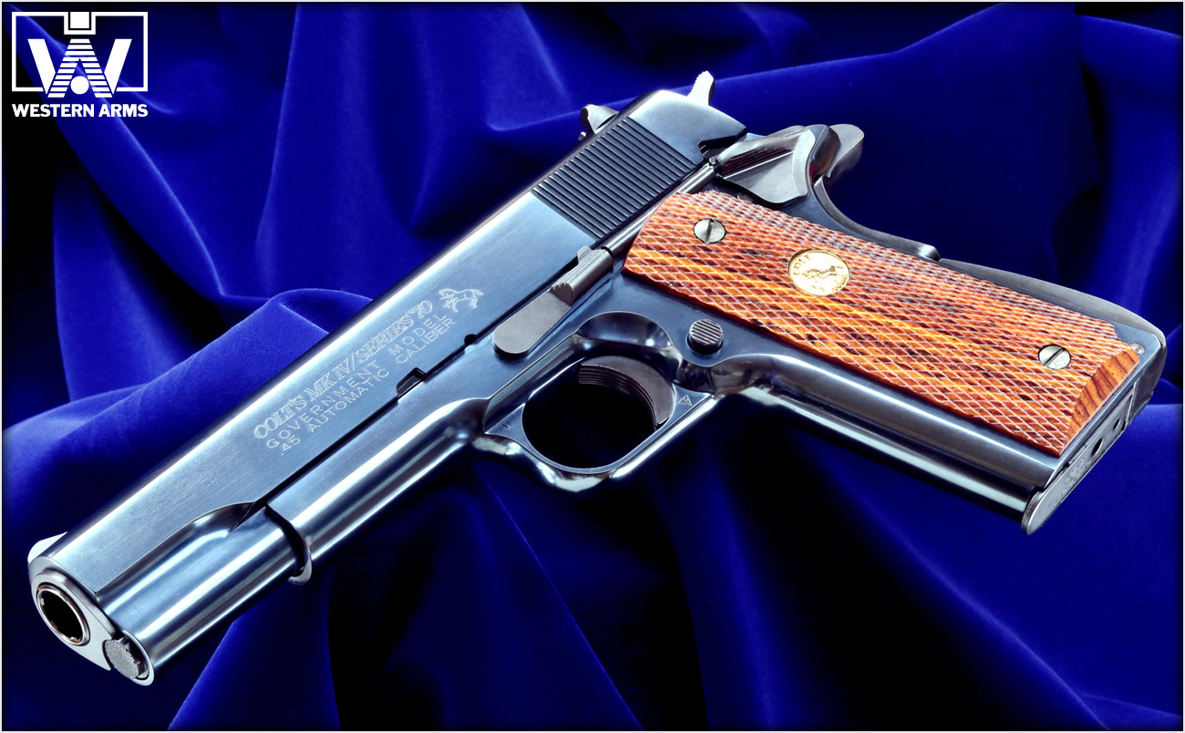 スタローン コブラ WESTERN ARMS 1911 ロイヤルブルーver. スタローン