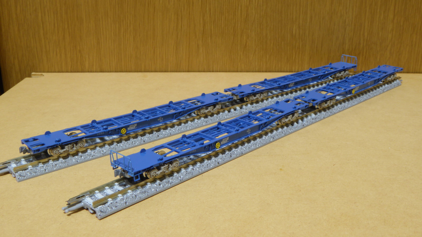 Nゲージ コンテナ付き貨物列車 スーパーグリーンシャトルライナー 美品