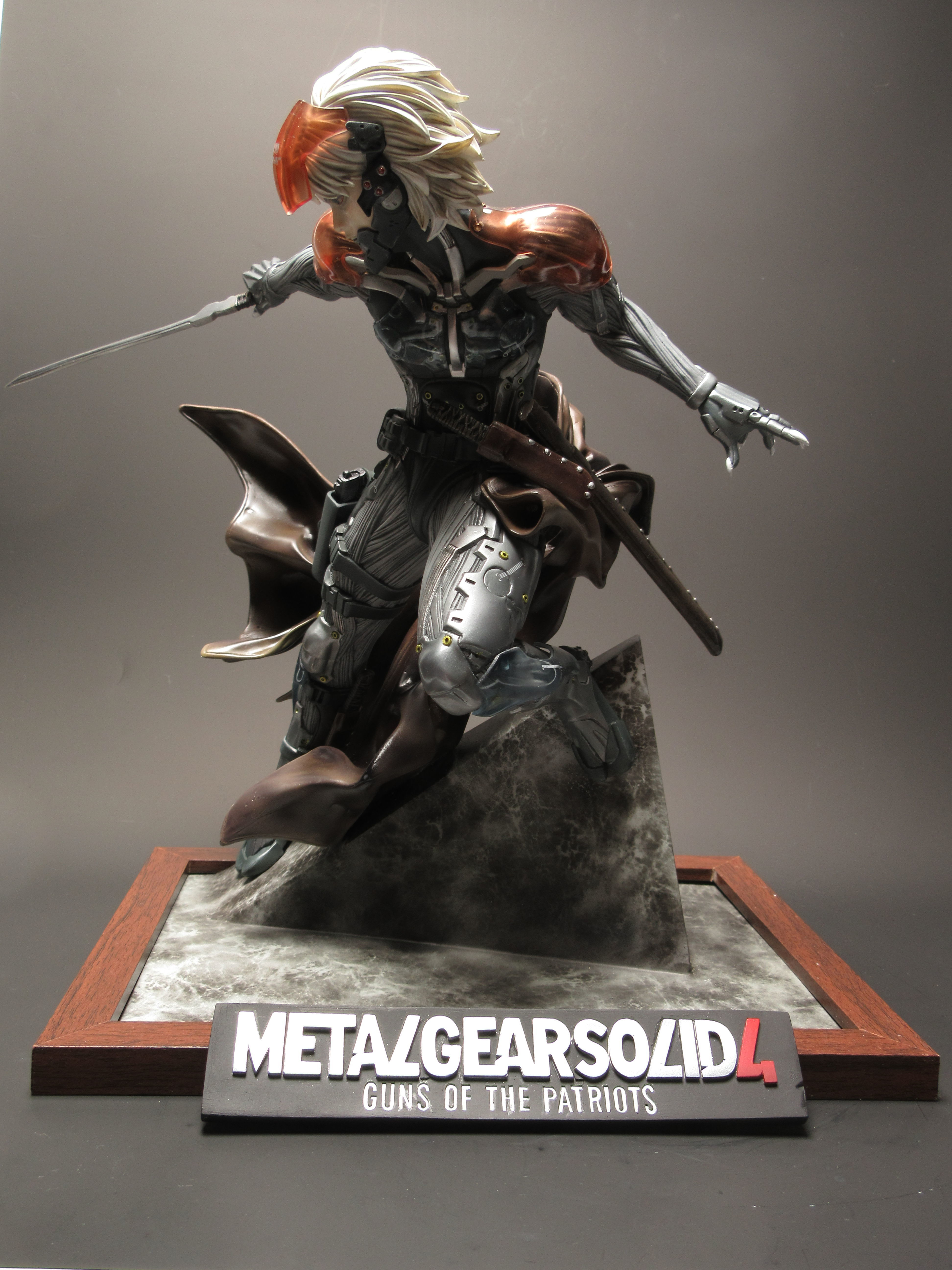 雷電 メタルギア ガレージキット guns of the patriots 雷電 メタル