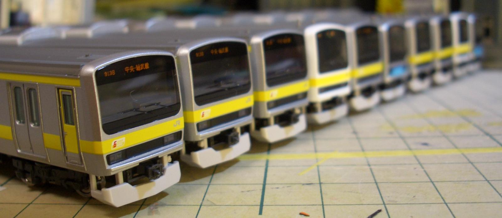 TOMIX 209系500番台 総武線 10両フルセット