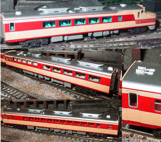 レジェンドコレクションNo.4 キハ81系 はつかり9両セット キハ81系