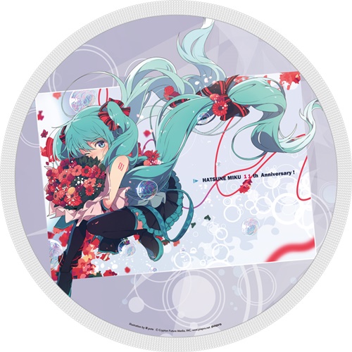 初音ミク 缶バッジ 11th Anniversary 荻poteムービック