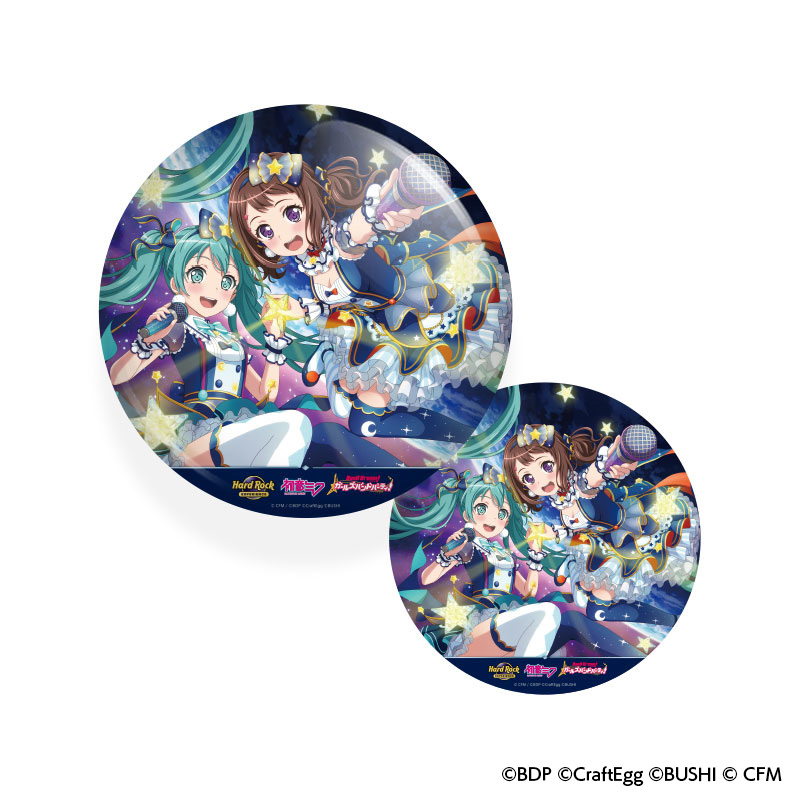 Hard Rock×初音ミクコラボ缶バッジセット その他（お知らせ）】初音