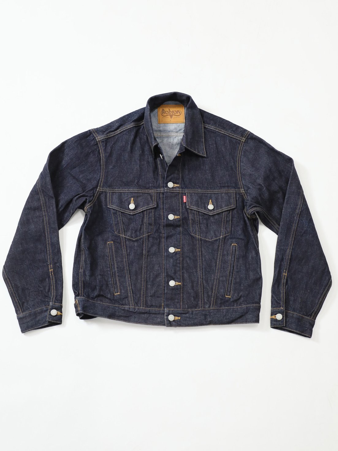 プレミアムデニムジャケット ワンウオッシュGジャン ユニセックス
